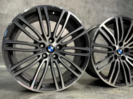 GENUINE BMW 19” 664M ALLOY WHEELS – G30 / G31 5 SERIES – ORBIT GREY