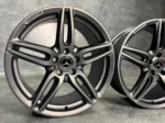 GENUINE MERCEDES 19” AMG ALLOY WHEELS – E-CLASS W212 / W213 – MATTE FERRIC GREY – A213