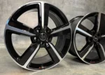 GENUINE AUDI 20” ALLOY WHEELS – E-TRON / A5 / A6 / A8 / Q5 / Q7 – GLOSS BLACK