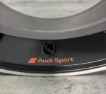 GENUINE AUDI 20” ALLOY WHEELS – E-TRON / A5 / A6 / A8 / Q5 / Q7 – MAT BLACK - Image 8