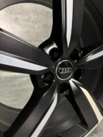 GENUINE AUDI 20” ALLOY WHEELS – E-TRON / A5 / A6 / A8 / Q5 / Q7 – MAT BLACK - Image 7