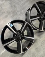 GENUINE AUDI 20” ALLOY WHEELS – E-TRON / A5 / A6 / A8 / Q5 / Q7 – GLOSS BLACK - Image 8