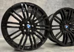 GENUINE BMW 19” 664M ALLOY WHEELS – G30 G31 5 SERIES – GLOSS BLACK – 7856925